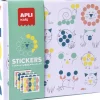 Jeu de gommettes animaux