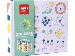 Jeu de gommettes animaux