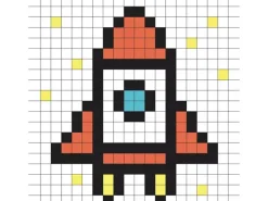 Jeu Magnétique Pixels - 6 ans - Auzou