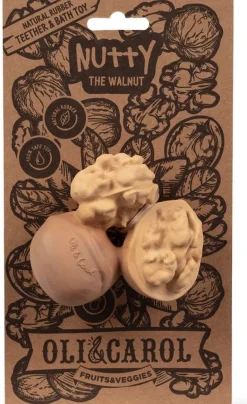 Jouet de dentition bébé Noix - Oli&Carol