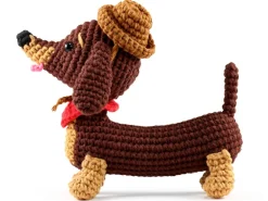 Kit Amigurumi - Teckel 18 cm - Graine Créative