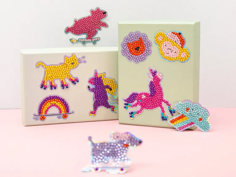 Kit créatif Diamond Painting kids - Stickers cool ride