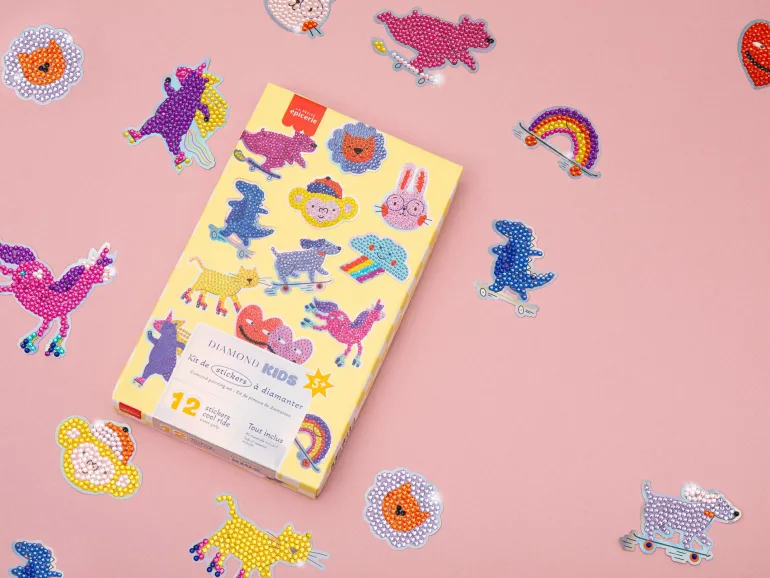 Kit créatif Diamond Painting kids - Stickers cool ride