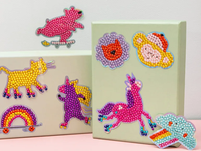 Kit créatif Diamond Painting kids - Stickers cool ride