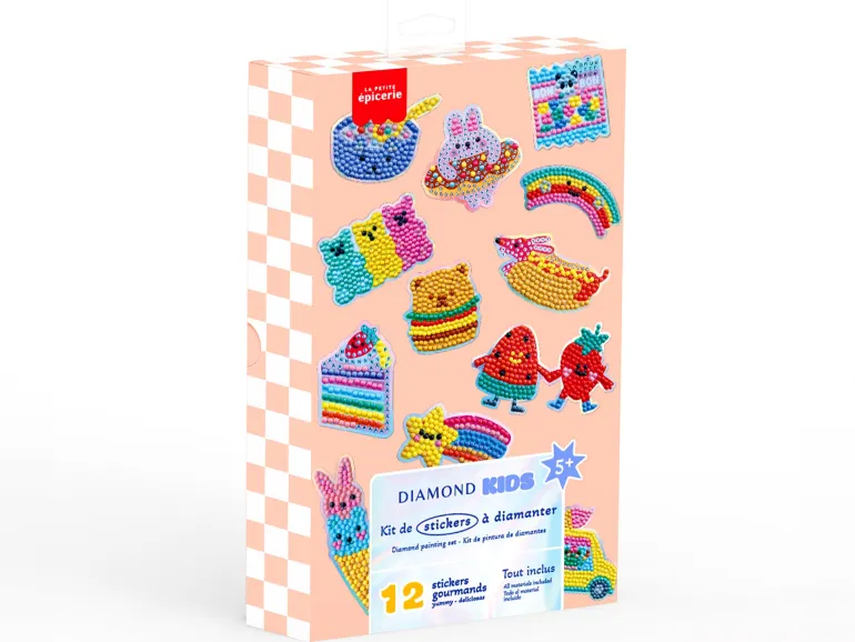 Kit créatif Diamond Painting kids - Stickers yummy