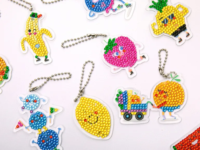 Kit créatif Diamond Painting kids - porte-clés