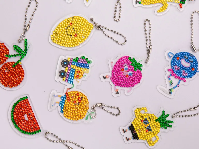 Kit créatif Diamond Painting kids - porte-clés