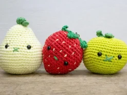 Kit crochet Amigurumi Porte clé - Citron