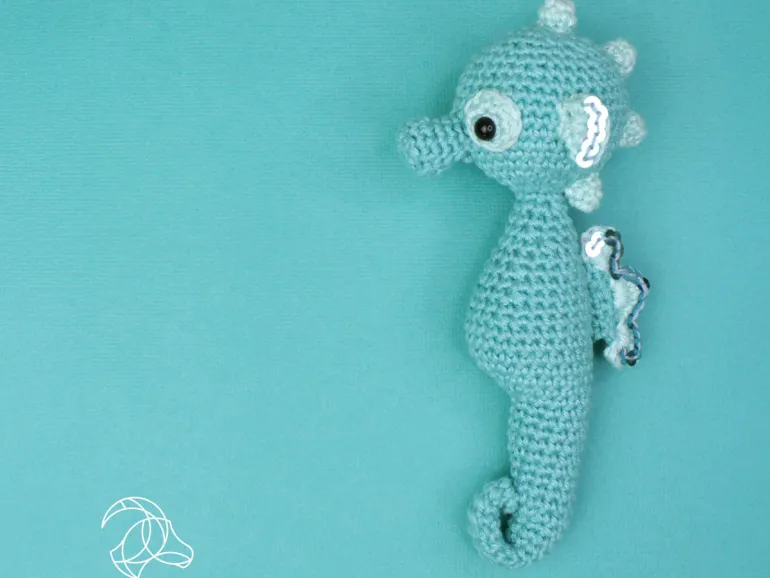 Kit crochet DIY - Hippocampe - Hardicraft
