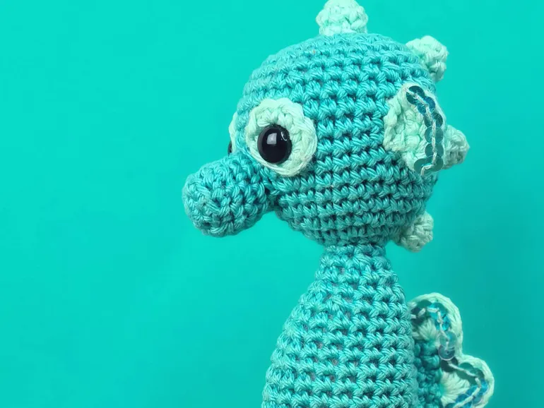 Kit crochet DIY - Hippocampe - Hardicraft