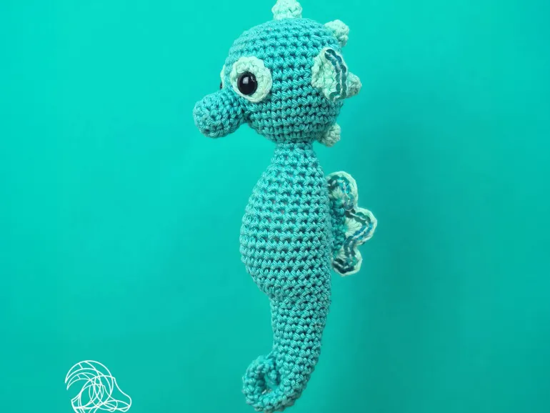 Kit crochet DIY - Hippocampe - Hardicraft