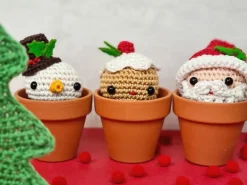 Kit crochet DIY - Mini Bonhomme en pain d'épice - Hardicraft