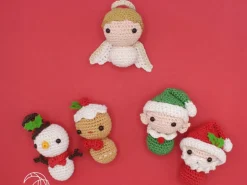 Kit crochet DIY - Mini Bonhomme en pain d'épice - Hardicraft