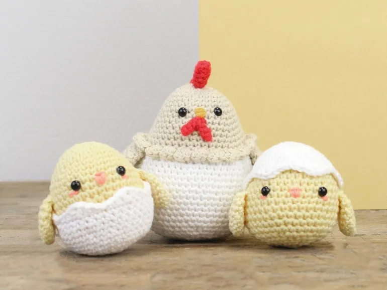 Kit crochet DIY - Poussins - Hardicraft