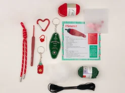 Kit crochet pour débutant - bag charms- lucky pepper