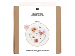 Kit de Broderie Point de Croix - Bouquet de Fleurs - Rico Design