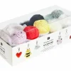 Kit de crochet 6 Porte-clés Chingu Ricorumi - Animaux du Ciel - Rico Design