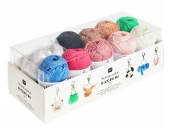 Kit de crochet 7 Porte-clés Ricorumi Chingu - Animaux - Rico Design