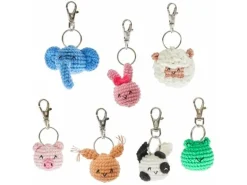 Kit de crochet 7 Porte-clés Ricorumi Chingu - Animaux - Rico Design