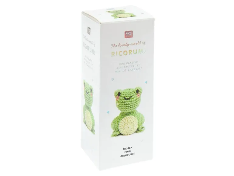 Kit de crochet Mini Easy Ricorumi - Grenouille - Rico Design