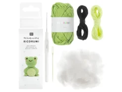 Kit de crochet Mini Easy Ricorumi - Grenouille - Rico Design