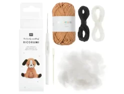 Kit de crochet Mini Easy Ricorumi - Chien - Rico Design