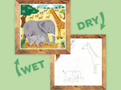 Kit de peinture à l'eau magique - Safari Adventures