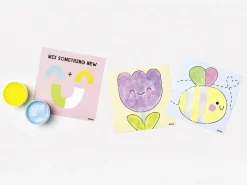 Kit de peinture aux doigts pour enfant - Sweet Rainbow