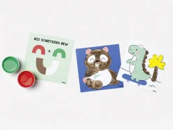 Kit de peinture aux doigts pour enfant - Happy Safari