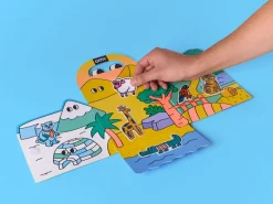 Kit de stickers Montessori - Animals - Omy