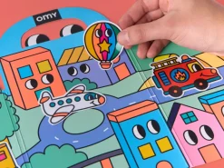 Kit de stickers Montessori - Vroom Vroom - Omy