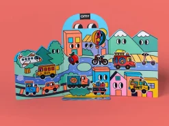 Kit de stickers Montessori - Vroom Vroom - Omy