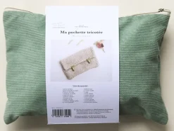 KIT DIY MERCERIE - Ma pochette tricotée