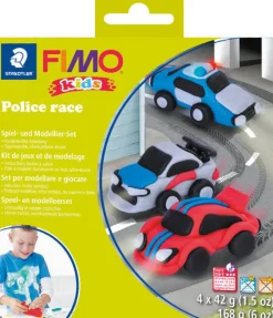 Kit Fimo Kids - Course de police