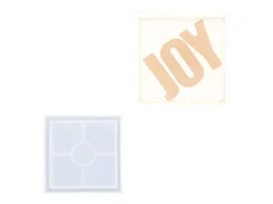 Kit Jesmonite AC100 - Dessous de verre hexagonal