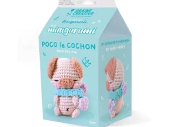 Kit Minigurumi - Cochon 10 cm - Graine Créative