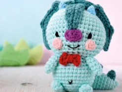 Kit Minigurumi - Dinosaure 10cm - Graine Créative