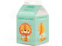Kit Minigurumi - Kazuo le lion 10 cm - Graine Créative