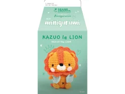 Kit Minigurumi - Kazuo le lion 10 cm - Graine Créative