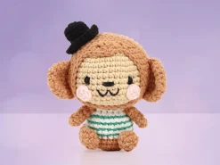 Kit Minigurumi singe Nori - Graine Creative