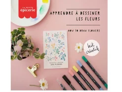 KIT MKMI - Apprendre à dessiner les fleurs
