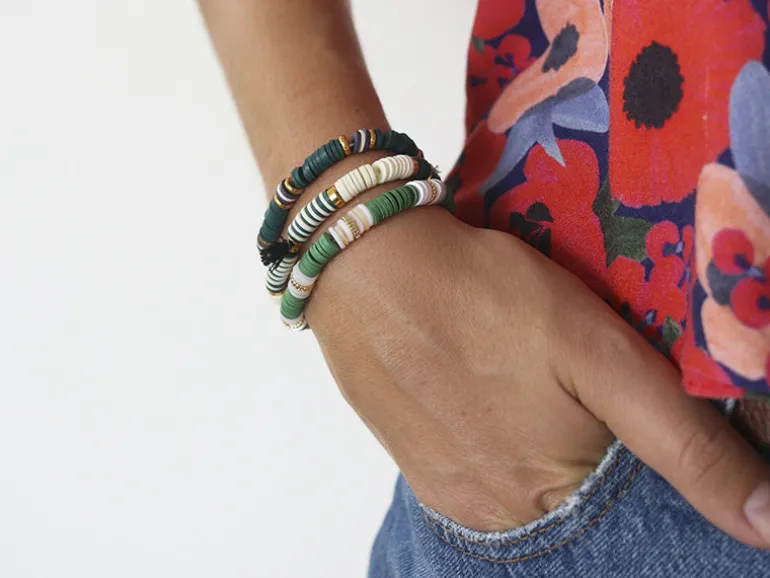 KIT MKMI - Mes bracelets tendances Heishi