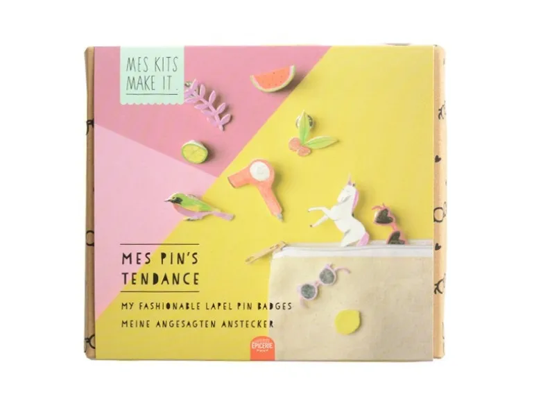 Kit MKMI - Mes pin's tendance