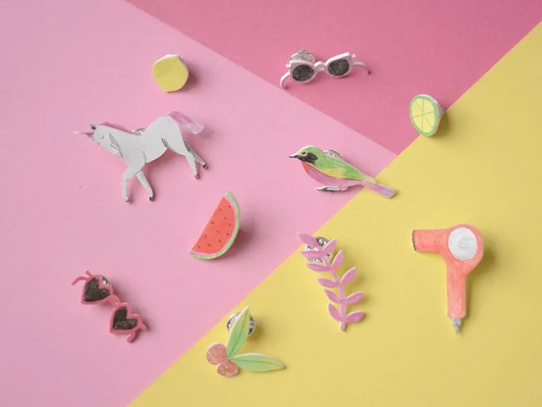 Kit MKMI - Mes pin's tendance