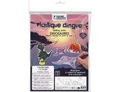 Kit plastique dingue Graine Créative dinosaures 3 porte-clés