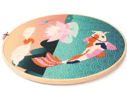 Kit punch needle carpe koi - Graine Creative