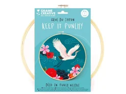 Kit Punch Needle Grue Du Japon - Graine Créative