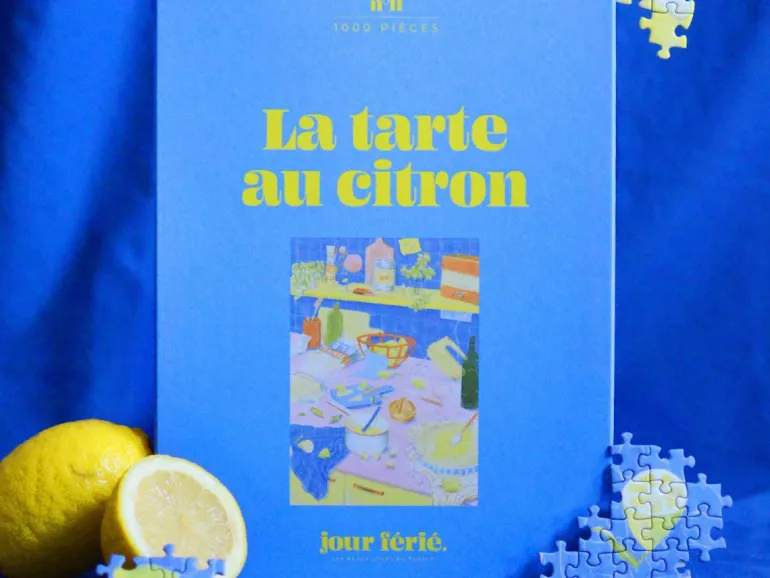 La tarte au citron puzzle 1000 pcs - Jour Férié