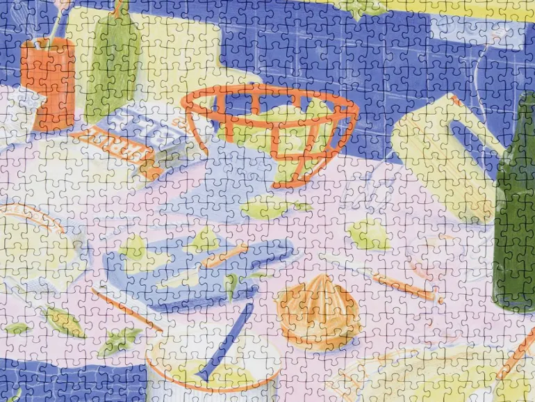 La tarte au citron puzzle 1000 pcs - Jour Férié