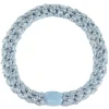 Élastique cheveux Bleu aqua Pailleté - Kknekki
